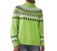 Pull Colle Roulé a Chaud Dos pour Halloween Fine Grenouille Paillette Classique Traditionnel Foncé Mademoiselle Rayée Épaisse Zippée Tailleur Basket Hippie Dur