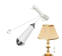 Pull Cord Light Control, Handle Ceiling Light, 3.15x0.67 inches Nylon String Pull Chain, Stylish Extension Solution for Hotel, Study Rooms, Lamps, Lighting
