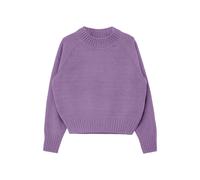 Pull coupe ample Ã col montant en fil chenille fille s.Oliver Violet 15/16 ans