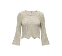 Pull court à manches 3/4 en tricot pour femme ONLY ONLNOLA