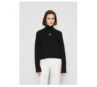 Vêtements Calvin Klein Jeans Label Chunky Sweater pour Accessoires M Noir