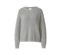 Pull court en maille à fils scintillants femme COMMA Gris 36