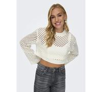 Pull court femme Only Smilla Gris S
