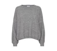 Pull courte femme b.young Omuna - mid grey melange - 2XL M