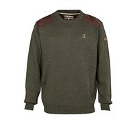 Pull de chasse Percussion col rond brodé Logo