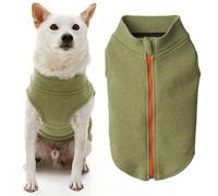 Pull de chien enleceau a toiste en microfibre a zip