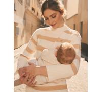 Pull de grossesse et allaitement cabourg beige/ivoire XL