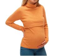 Pull de Grossesse Orange Femme Mamalicious Suniva L