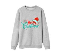 Pull de Noël à manches longues pour toute la famille comme tenue assortie confortable avec motif imprimé festif pour des vacances de Noël inoubliables ou des vacances contemplatives ou en déplacement