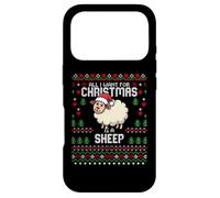Pull de Noël « All I Want for Christmas is A Sheep Ugly Xmas » Coque pour iPhone 17 Pro