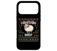 Pull de Noël « All I Want for Christmas is A Sheep Ugly Xmas » Coque pour iPhone 17 Pro Max