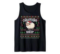 Pull de Noël « All I Want for Christmas is A Sheep Ugly Xmas » Débardeur
