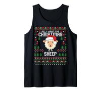 Pull de Noël « All I Want for Christmas is A Sheep Ugly Xmas » Débardeur