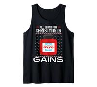 Pull de Noël « All I Want for Christmas is Gains Protein Ugly Xmas » Débardeur