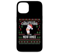 Pull de Noël « All I Want for Christmas is My New Knee Surgery » Coque pour iPhone 13