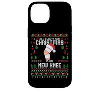 Pull de Noël « All I Want for Christmas is My New Knee Surgery » Coque pour iPhone 14