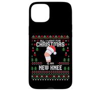 Pull de Noël « All I Want for Christmas is My New Knee Surgery » Coque pour iPhone 15 Plus