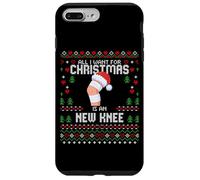 Pull de Noël « All I Want for Christmas is My New Knee Surgery » Coque pour iPhone 7 Plus/8 Plus