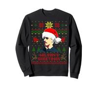 Pull de Noël Amusant Woodrow président Wilson Moche Hiver Sweatshirt