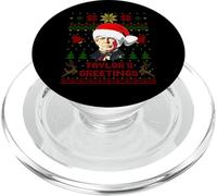 Pull de Noël Amusant Zachary président Taylor Moche Hiver PopSockets PopGrip pour MagSafe