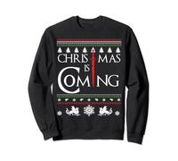 Pull de Noël avec inscription « Christmas is Coming Ugly Christmas » Sweatshirt