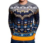 Pull de Noël Batman pour homme et femme, Multicolore, M