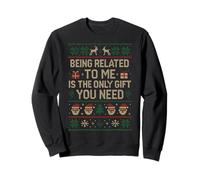 Pull de Noël « Being Related to Me is All You Need Ugly » Sweatshirt