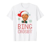 Pull de Noël Blanc Bing Crosby T-Shirt
