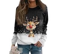 Pull De Noel Couple Alpaga Musical Beau Islandais Sweater Shirt Sweat Long Femme Chic Original Rouge Christmas Pull Chemise De Noël Femme Col Col V Pulls Sweat L