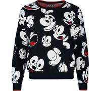 Pull De Noël de Félix Le Chat - Faces - S à XXL - pour Femme - multicolore M