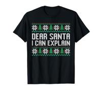 Pull de Noël « Dear Santa I Can Explain Ugly » T-Shirt