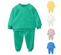 Pull De Noël Enfant Sweat Garçon Deux Pièces Ensemble Vêtement Décontracté Jeune Enfant Taille Petit À Moyen Vêtement Bébé 2 À 10 Ans Sweatshirt Garçon Haut Confortable