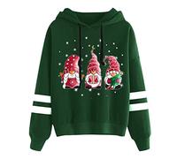 Pull De Noel Femme Drole Sweat Moche Chaud Sweatshirt Tres Col Rond Le Plus Ugly Sweater Christmas Jumper Women Pulls Noël Gilet Laine Rigolo Très Beau Noel-Noel Coton en Pul Chic Vetement Rose Hiver