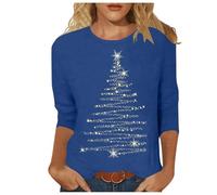 Pull De Noel Femme Le Plus Moche Noël Grande Taille Sweat Pull'de Pul Ugly Christmas Sweater Sapin Chic Sweatshirts Shirt Sweatshirt Drole Hiver Chaud Très Rigolo Pulls Beau Vetement Jumper en Laine