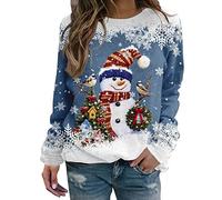 pull de noel femme pull noel femme noël pulls lumineux personnalisé sweatshirt sweat christmas jumper ugly christma sweater women moche sexy rouge sapin hiver thermique chaud manche longue gilet fete