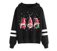 Pull De Noel Femme Pull'de Noel-Noel Coton Laine Pul Très Moche en Sweat Shirt Drole Noël Pulls Grande Taille Joli Christmas Jumper Women Sweet Hiver Rose Tres Sweater Beau Chic Vetement Personnalisé