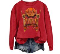 Pull de Noel Femmes Noir Pull De Noel Drole Femme Famille 4 Pullover Hiver Cadeau Fille 12 Ans Adolescente Couverture Plaid Vestes Sport Rose Sweats Personnalisable Couple Chemise Halloween Col