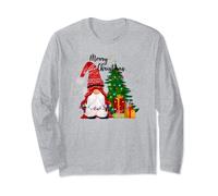 Pull de Noël gnomie gnomies femme homme Merry Christmas Manche Longue