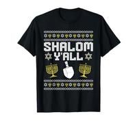 Pull de Noël hideux Hanoucca Shalom T-Shirt
