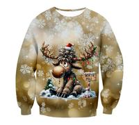 Pull De Noel Homme Moche Fincut Noël Pour Ugly Christmas Sweater Slips Garçon Sous Vêtements Chic Père Boxer En Bambou Grande Taille Sweat Shirt Sweatshirt Culottes Et Sportswear the Underwear Humour