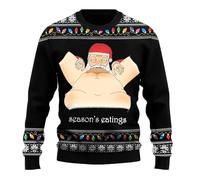 Pull De Noel Homme Pull Homme Noel De Rigolo Coton Enfant Lumineux Moche Famille Vêtement 3Xl Tenue Sweat Noël Moche Lumineux Sweat Adulte Tres Femme Decoration Exterieur Noël Personnalisé Musical