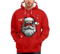 Pull De Noel Homme Pull'de Moche Ugly Sweater Christmas 4xl Sweat Capuche Rouge Personnalisé Lumineux Rock Noël Drole Beau a Grande Taille À Rigolo Led Très Pere Geek Sweatshirts Pulls Chic Et Musical