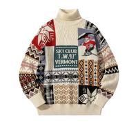 Pull De Noël Hommes, Sweat Moche De Noel Homme,Pull-Over à La Coupe DéContractéE avec Motif Ours IdéAl pour L'Automne Et l'hiver en Maille Tendance pour Couples