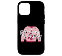 Pull de Noël « If It's Snowing I'm Not Going Pinkmas Ugly Christmas » Coque pour iPhone 12/12 Pro