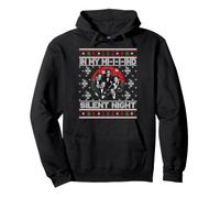 Pull de Noël « in My Mind Silent Night Ugly Christmas » Sweat à Capuche