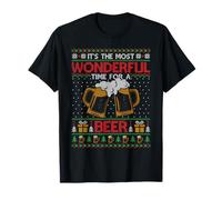 Pull de Noël « It's The Most Wonderful Time for A Beer Ugly » T-Shirt