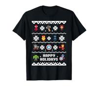 Pull de Noël Marvel Avengers Joyeuses fêtes T-Shirt