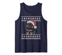 Pull de Noël Mignon Berger Allemand Chiot Moche Débardeur