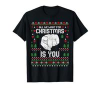 Pull de Noël Moche « All We Want for Christmas is You Family » T-Shirt
