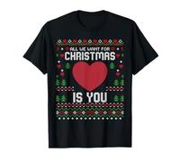 Pull de Noël Moche « All We Want for Christmas is You Family » T-Shirt
